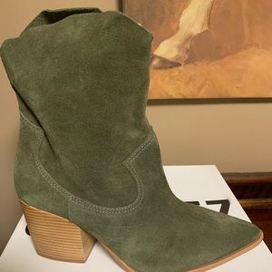 Suede Ankle Boot